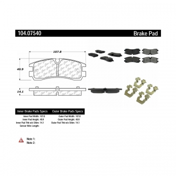 Disc Brake Pad Set