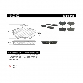 Disc Brake Pad Set