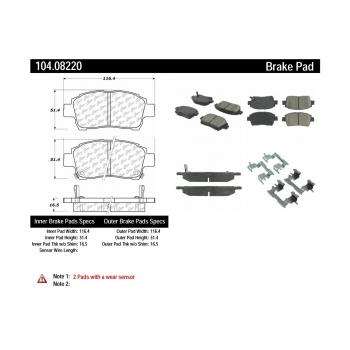 Disc Brake Pad Set