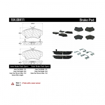 Disc Brake Pad Set