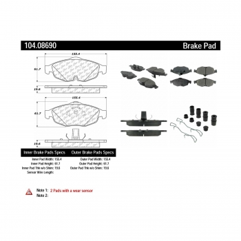 Disc Brake Pad Set