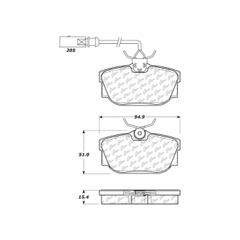 Disc Brake Pad Set