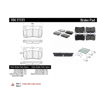 Disc Brake Pad Set