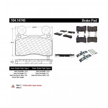 Disc Brake Pad Set