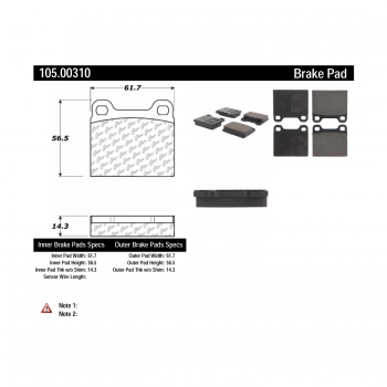 Disc Brake Pad Set