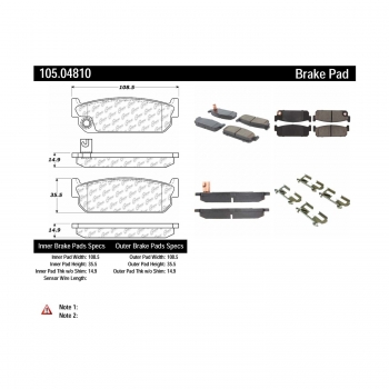 Disc Brake Pad Set