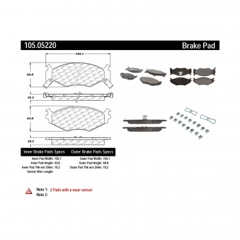 Disc Brake Pad Set