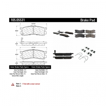 Disc Brake Pad Set