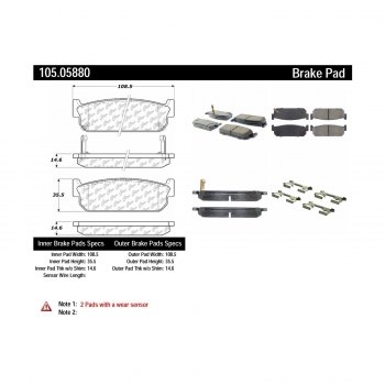 Disc Brake Pad Set