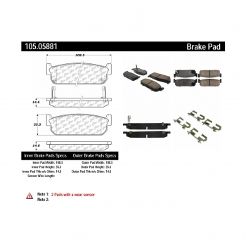 Disc Brake Pad Set