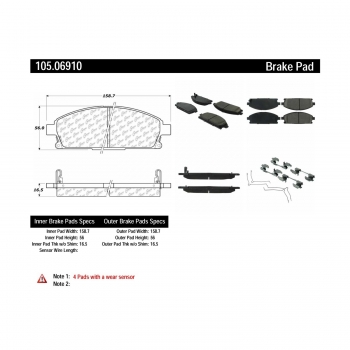Disc Brake Pad Set