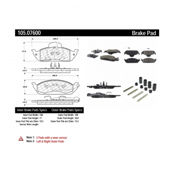 Disc Brake Pad Set