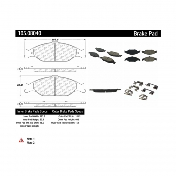Disc Brake Pad Set