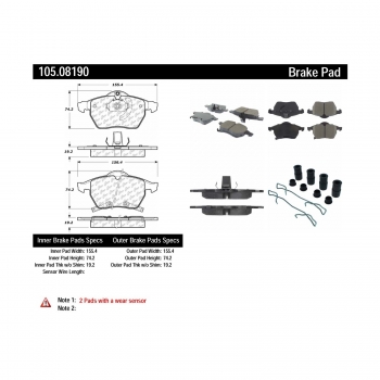 Disc Brake Pad Set