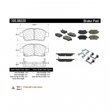 Disc Brake Pad Set