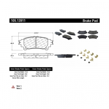 Disc Brake Pad Set