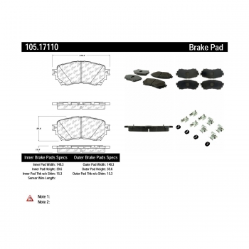 Disc Brake Pad Set