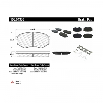 Disc Brake Pad Set
