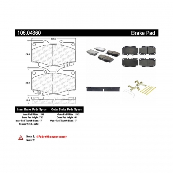 Disc Brake Pad Set