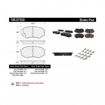 Disc Brake Pad Set
