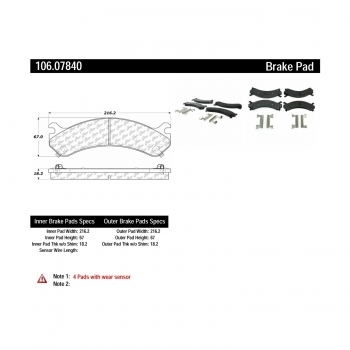 Disc Brake Pad Set