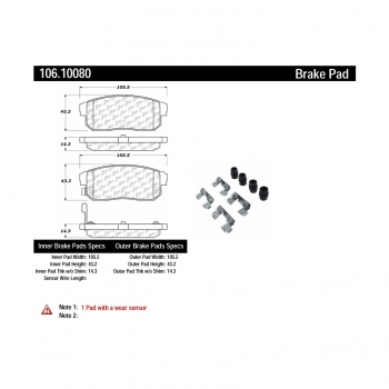 Disc Brake Pad Set