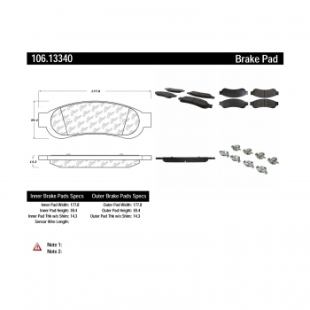 Disc Brake Pad Set