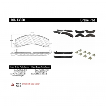 Disc Brake Pad Set