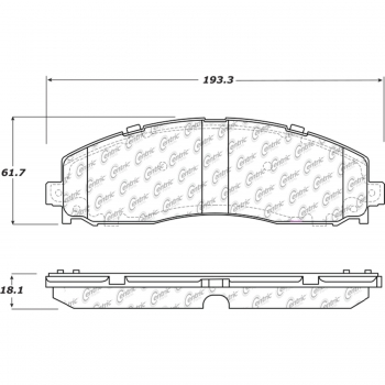 Disc Brake Pad Set