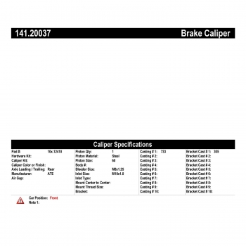 Disc Brake Caliper