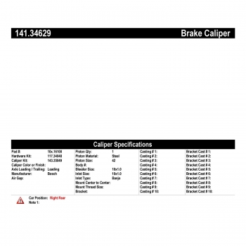 Disc Brake Caliper