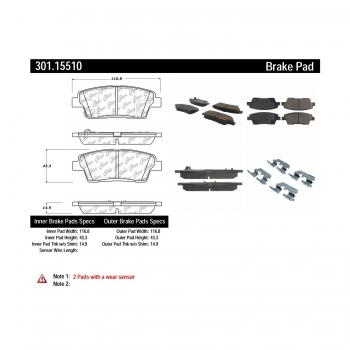 Disc Brake Pad Set
