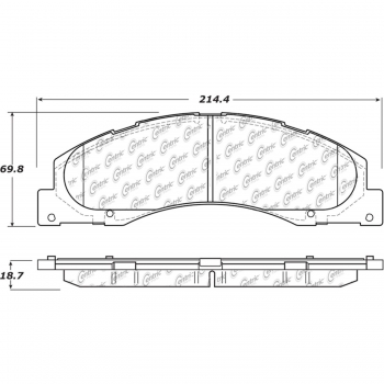 Disc Brake Pad Set