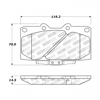 Disc Brake Pad Set