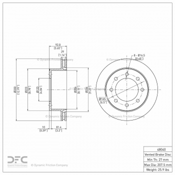 Disc Brake Rotor