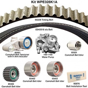 Engine Timing Belt Kit with Water Pump
