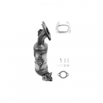 Catalytic Converter with Integrated Exhaust Manifold