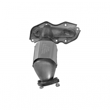 Catalytic Converter with Integrated Exhaust Manifold