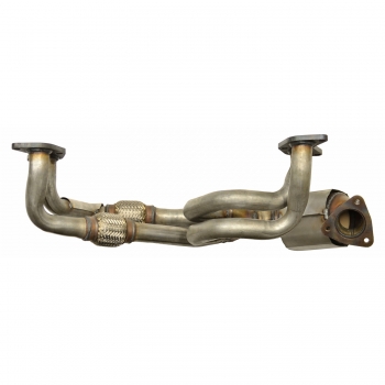 Catalytic Converter with Integrated Exhaust Manifold