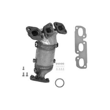 Catalytic Converter with Integrated Exhaust Manifold