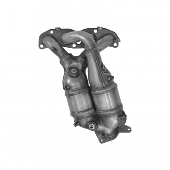 Catalytic Converter with Integrated Exhaust Manifold