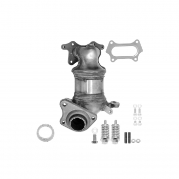 Catalytic Converter with Integrated Exhaust Manifold