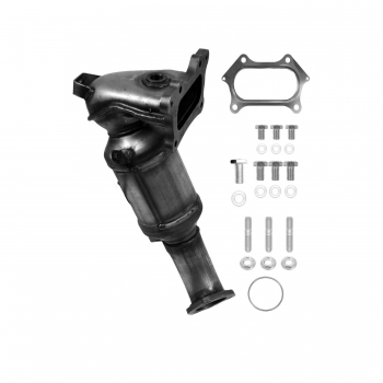 Catalytic Converter with Integrated Exhaust Manifold