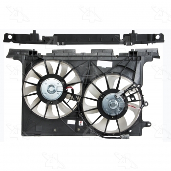 Dual Radiator and Condenser Fan Assembly
