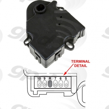HVAC Blend Door Actuator