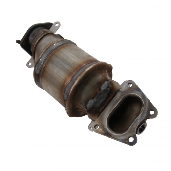 Catalytic Converter with Integrated Exhaust Manifold