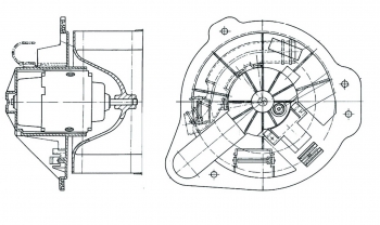 HVAC Blower Motor