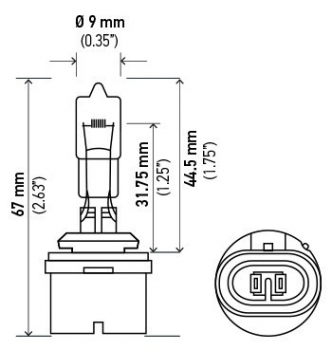 Fog Light Bulb
