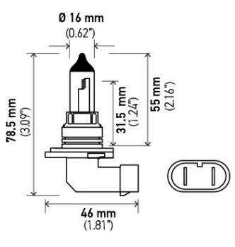 Fog Light Bulb