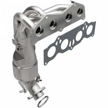 Catalytic Converter with Integrated Exhaust Manifold